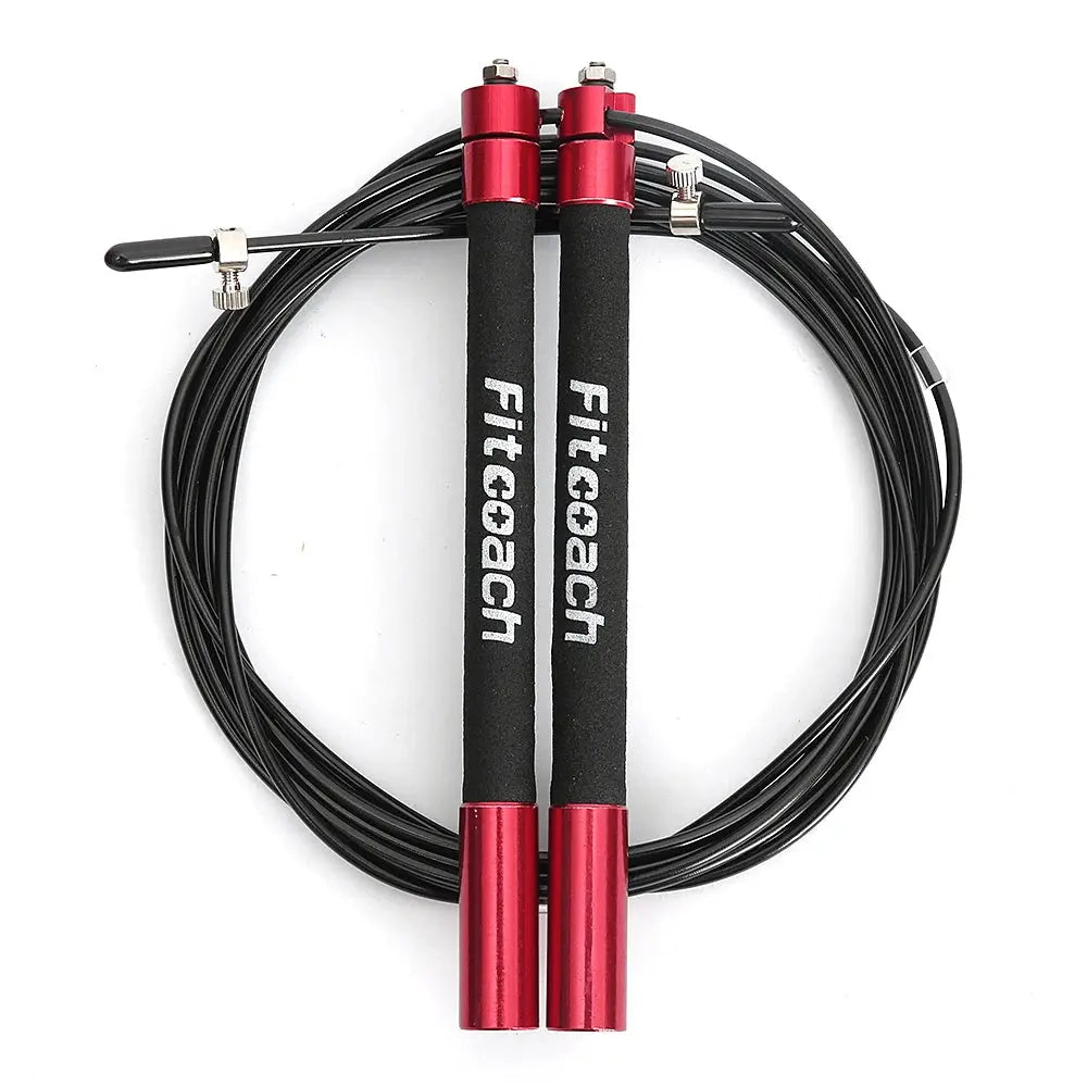 Corda per saltare veloce con cuscinetto a sfera, manico in metallo, saltare sportivo, cavo in acciaio inossidabile, attrezzatura per il fitness Crossfit - My Hashtag Shop