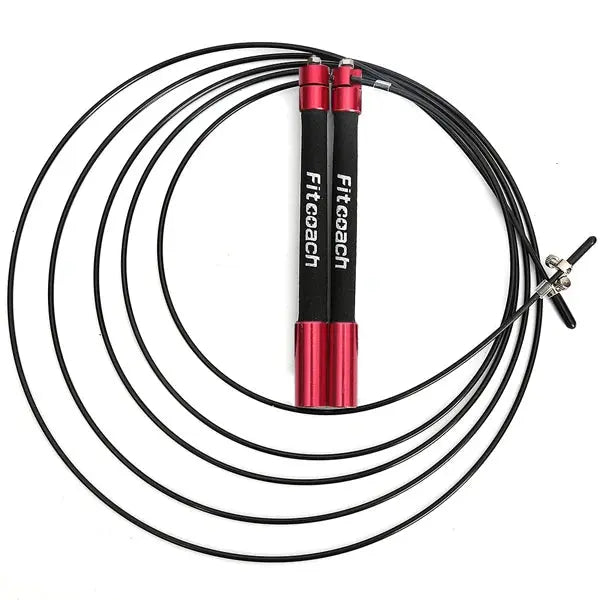 Corda per saltare veloce con cuscinetto a sfera, manico in metallo, saltare sportivo, cavo in acciaio inossidabile, attrezzatura per il fitness Crossfit - My Hashtag Shop