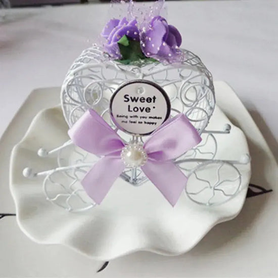 Carriage Designed Hollow Candy Box Wedding Decoration Chocolate Gift Package. Liebe - Making Life Easier