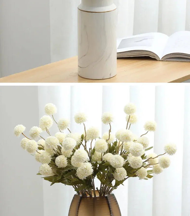 Artificial Flower Dandelion Small Thorn Ball Wedding or Home Decoration Liebe - Making Life Easier