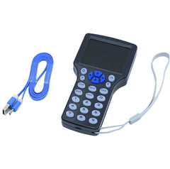 RFID Portable Handheld Access Key 125KHZ 13.56MHZ Key Fob Card Reader Copy Machine Duplicator Contactless RFID Smart Card Reader HASHTAG