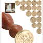 Sealing Wax Seal Stamp Ancient Classic 26 Letter A-Z Alphabet Initial - HASHTAG
