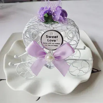 Carriage Designed Hollow Candy Box Wedding Decoration Chocolate Gift Package. Liebe - Making Life Easier