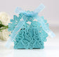 Butterfly Carriage Favor Gift Candy Box  Laser Cut With Ribbon. - HASHTAG