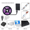 USB Battery Powered 5V Uv Led Strip 2835 Flexible Purple Black Light for Neon Party Decoration HASHTAG