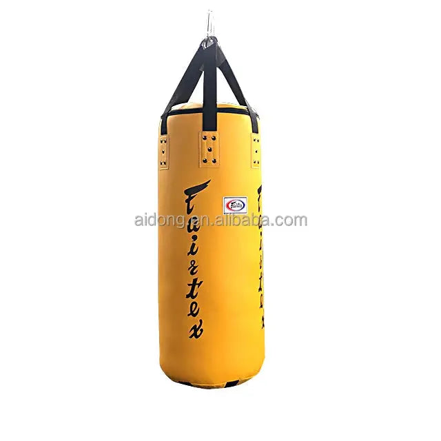 sacco da boxe imbottito appeso in pelle di alta qualità per allenamento - My Hashtag Shop