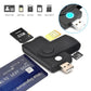 UTHAI per Windows 7 8 10 Linux OS, lettore di smart card USB SIM, per scheda bancaria IC/ID EMV SD TF Lettore di schede MMC USB-CCID ISO 7816 - My Hashtag Shop