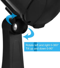 Telecamera fittizia telecamere di videosorveglianza cctv con antenna wifi LED IR a infrarossi lampeggiante telecamera finta di sicurezza alimentata a batteria HASHTAG