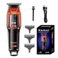 NNEOBA Professional Hair Clipper & Trimmer Rechargeable Barber Grade Orange-0