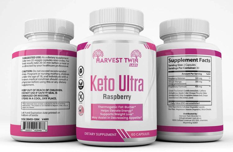 Raspberry Ketone Ultra - 600mg-1