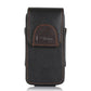 TTfone Original Brown Faux Leather Holster (TTCX9) for Titan TT950, TT970 compatible case - HASHTAG