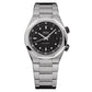 Mido orologio Multifort 8 Two Crowns 38.4 x 40mm nero automatico acciaio M047.507.11.051.00 Capodagli 1937