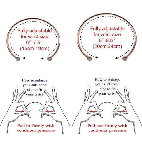 Black Love Couple Cuff - HASHTAG