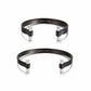 Black Love Couple Cuff - HASHTAG