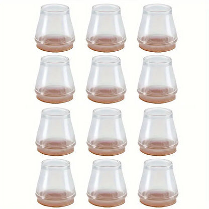 Transparent Mats Chair Legs Quiet And Wear-resistant Protective Case - HASHTAG