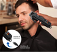 NNEOBA Professional Cordless Hair Clipper Set Wet & Dry Grooming Kit Black-2