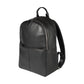 RB2001A | Netbook/Tablet Carrier Backpack in Nylon/Vera Leather, with light grain. Zipper closure and adjustable shoulder straps - Black color - Dimensions: 27 x 38 x 14 cm. Packaging: Non-Woven Fabric Bag-0