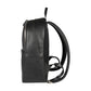 RB2001A | Netbook/Tablet Carrier Backpack in Nylon/Vera Leather, with light grain. Zipper closure and adjustable shoulder straps - Black color - Dimensions: 27 x 38 x 14 cm. Packaging: Non-Woven Fabric Bag-2