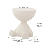 Tavolini creativi Tavolino da caffè a testa piatta Tavolino decorativo per divano per soggiorno Mini tavolo tavolino Comodino HASHTAG