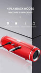 Altoparlante Bluetooth portatile con potenza di picco da 200 W IPX7 Impermeabile esterno HIFI Pilastro Subwoofer Stereo Soundbox Radio FM TF Boom Box - My Hashtag Shop