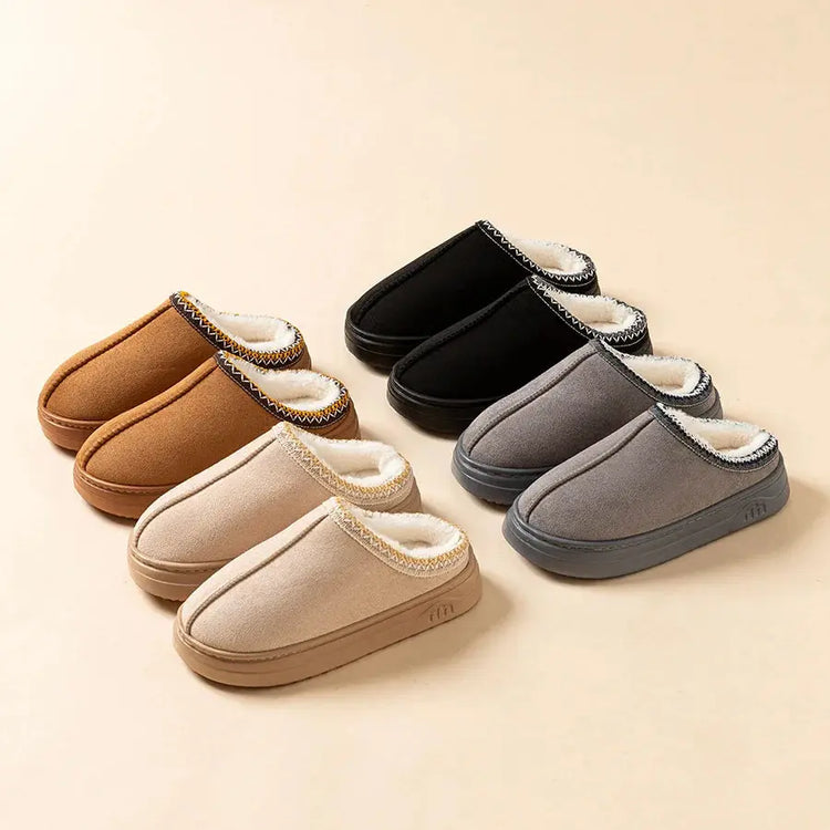 ****SALE**** Winter Slipper Fuzzy Fur Anti-slip Soft Sole Leisure Liebe - Making Life Easier