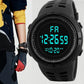 Orologio elettronico da uomo Orologi sportivi militari Orologio da polso digitale multifunzione luminoso a LED per uomo, bambino, ragazzo, studente, adolescente - My Hashtag Shop