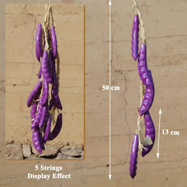 Artificial strings model assorted vegetables and fruits. Liebe - Making Life Easier