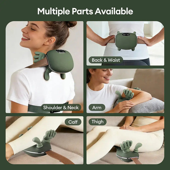 Massaggiatore Senza Fili Collo Cervicale Trapezius Impastare Massaggio Scialle Motore Brushless Collo masajeador