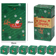 Christmas Gift Box DIY Folding Paper Boxes Money Pop-Up Birthday Wedding Surprise Bounce Box Explosion Red Envelope Gift Box Set HASHTAG