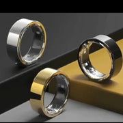 Anello intelligente Frequenza cardiaca Ossigeno nel sangue Monitoraggio della salute del sonno Passo Controllo remoto Scatto di foto Anelli multifunzionali HASHTAG