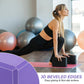 2 pezzi di blocchi di costruzione per yoga e 1 pezzo di fascia di resistenza set cubi mattoni per pilates tappetini di rinforzo attrezzature per esercizi a casa fitness - My Hashtag Shop