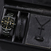 Orologio da uomo in acciaio inossidabile alla moda Orologio da polso al quarzo con calendario di lusso Orologi da uomo d'affari per uomo Orologio Montre Homme HASHTAG