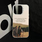 La custodia per telefono H-Hobbit Cool per IPhone 16 15 14 13 12 11 Pro Max Plus Cover posteriore antiurto color argento - My Hashtag Shop
