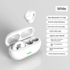 Nuovo originale T75 Conduzione ossea Wireless Bluetooth 5.3 Cuffie Auricolari sportivi Qualità audio HiFi Cuffie TWS impermeabili HASHTAG