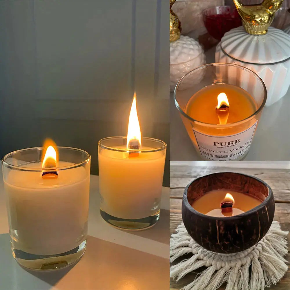 Soy Wax 100% Granular 1KG Natural Scented Candle Material - HASHTAG