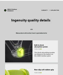 Bicicletta da 12 pollici per bambini senza pedali1-6 anni Bicicletta per ragazzi e ragazze che cammina Apprendimento Balance Bike HASHTAG