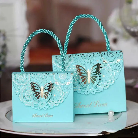 Butterfly Gift Packaging Box with Handle. - HASHTAG