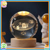 NEW Christmas Birthday Gifts6 Crystal Ball Planet Night Light Laser Solar System Globe Astronomy Festival Gifts Desktop Decoration HASHTAG