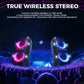 W-KING T12 Tragbare Bluetooth-sprecher-Box con suono MAX Pro da 370 W, Lichtshow, CSB, Bass Boost, Rollen e Teleskopgriff - My Hashtag Shop
