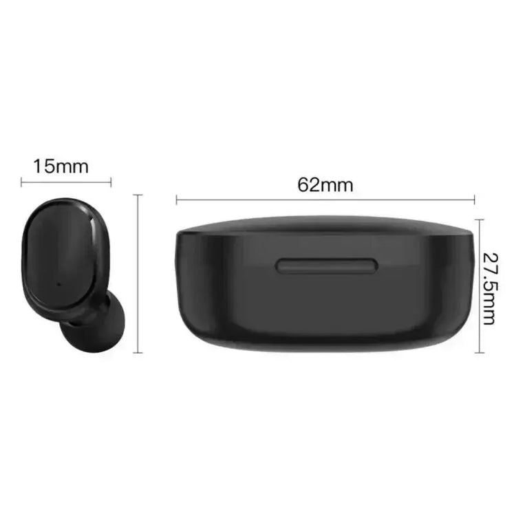 Auricolari Bluetooth wireless E6S Auricolare Bluetooth TWS Auricolari wireless Auricolari con cancellazione del rumore con cuffie con microfono - My Hashtag Shop