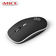 Mouse wireless iMice Mouse per computer 1600 DPI Suono ergonomico Mause Mouse per PC USB Mouse wireless muti per laptop HASHTAG