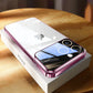 Custodia protettiva per fotocamera con obiettivo in vetro duro trasparente per PC con placcatura di lusso per iPhone 15 13 11 12 14 Pro Max Copertura completa per paraurti trasparente - My Hashtag Shop
