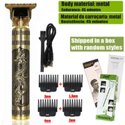 T9 Tagliacapelli Riparazione Barba Rasatura Corpo Tagliacapelli Clippers Macchina elettrica Uomo Macchina per taglio di capelli 0mm Barbiere Rasoio HASHTAG