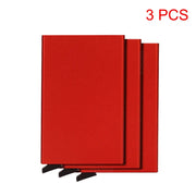 Porta carte di credito con portafoglio intelligente Rfid Portafogli da donna sottili e sottili in metallo Portafoglio minimalista pop-up Piccola borsa nera Vallet Walets per uomo HASHTAG