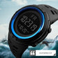 Orologio elettronico da uomo Orologi sportivi militari Orologio da polso digitale multifunzione luminoso a LED per uomo, bambino, ragazzo, studente, adolescente - My Hashtag Shop