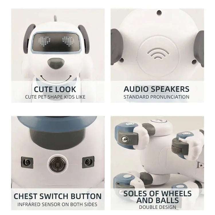 Remote Control Robot Dog for Kids with Stunts-3