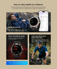 KOSPET TANK T3 Ultra GPS Smart Watch per uomo Smartwatch donna 470mAh batteria digitale Fitness AMOLED AOD orologi Bluetooth