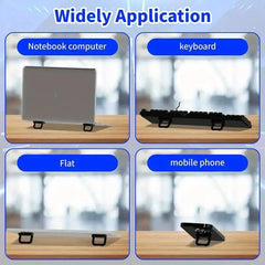 Supporto per laptop per supporto per tastiera per computer Mini gambe portatili Supporti per laptop per supporto per notebook MacBook Huawei Xiaomi HASHTAG