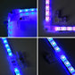 Connettore per luci a nastro RGB a 4 pin per IP20 IP65 5050 3528 Connettori per strisce luminose a filo da 10 mm Morsetto di fissaggio Collegamento rapido