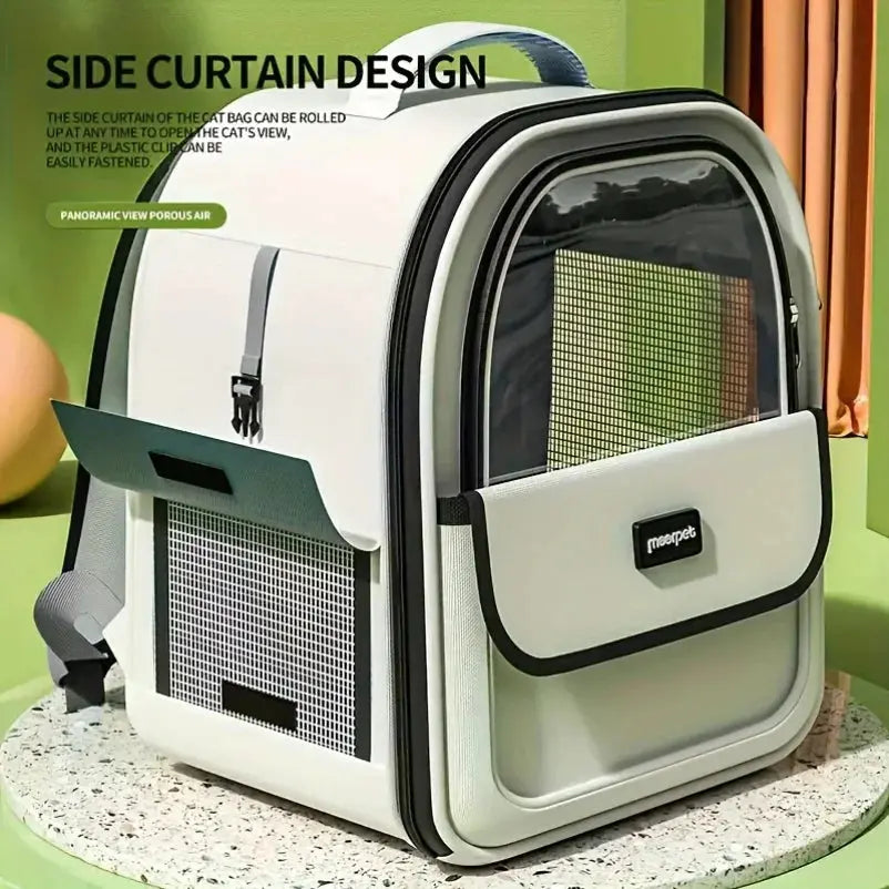 Zaino per animali domestici per gatti e cani Borsa da trasporto traspirante con capsula trasparente per esterni di grandi dimensioni Forniture per animali domestici - My Hashtag Shop